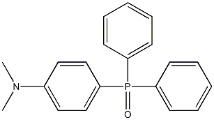 Benzenamine, 4-(diphenylphosphinyl)-N,N-dimethyl- 구조식 이미지