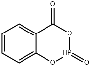 4H-1,3,2-Benzodioxaphosphorin-4-one, 2-oxide 구조식 이미지