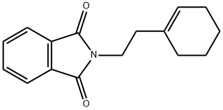 1H-Isoindole-1,3(2H)-dione, 2-[2-(1-cyclohexen-1-yl)ethyl]- 구조식 이미지