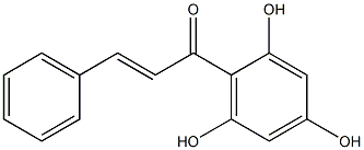 2-Propen-1-one, 3-phenyl-1-(2,4,6-trihydroxyphenyl)-, (E)- 구조식 이미지