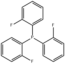 tris(2-fluorophenyl)phosphane 구조식 이미지