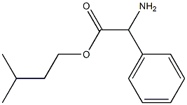 3-methylbutyl 2-amino-2-phenylacetate Structure