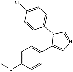 1-(4-chlorophenyl)-5-(4-methoxyphenyl)-1H-imidazole Structure