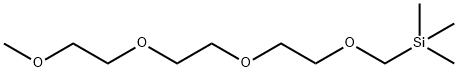 2,2-Dimethyl-4,7,10,13-tetraoxa-2-silatetradecane Structure
