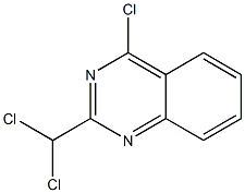 Quinazoline,4-chloro-2-(dichloromethyl)- Structure