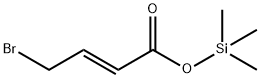 trimethylsilyl (E)-4-bromobut-2-enoate 구조식 이미지