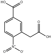 2-(5-carboxy-2-nitrophenyl)acetic acid Structure