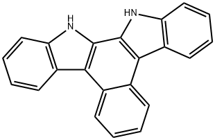 13,14-dihydro-benz[c]indolo[2,3-a]carbazole Structure