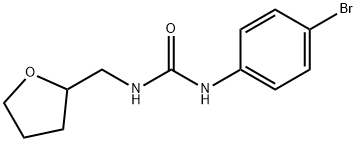 1-(4-bromophenyl)-3-(oxolan-2-ylmethyl)urea Structure