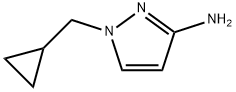 1-(cyclopropylmethyl)-1H-pyrazol-3-amine Structure