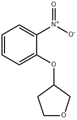 3-(2-nitro-phenoxy)-tetrahydrofuran 구조식 이미지