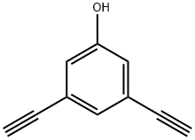 3,5-diethynyl phenol Structure