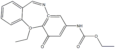 ethyl N-(5-ethyl-6-oxobenzo[b][1,4]benzoxazepin-8-yl)carbamate Structure