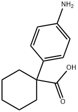 1-(4-Amino-phenyl)-cyclohexanecarboxylic acid Structure