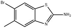 6-BROMO-5-METHYLBENZO[D]THIAZOL-2-AMINE 구조식 이미지