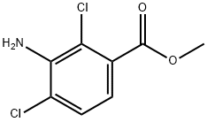 Methyl 3-amino-2,4-dichlorobenzoate 구조식 이미지