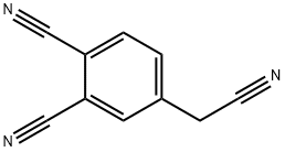 4-(Cyanomethyl)phthalonitrile 구조식 이미지
