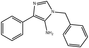 3-Benzyl-5-phenyl-3H-imidazol-4-ylamine Structure