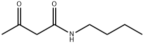 Butanamide, N-butyl-3-oxo- 구조식 이미지