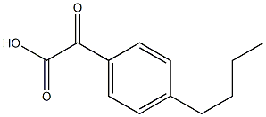 2-(4-BUTYLPHENYL)-2-OXOACETIC ACID Structure