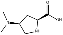 (4S)-4-(dimethylamino)-L-proline dihydrochloride Structure