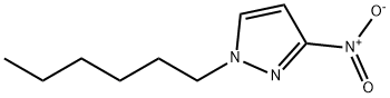 1-hexyl-3-nitro-1H-pyrazole Structure