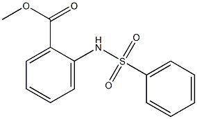 10038-81-0 Methyl 2-(phenylsulfonamido)benzoate
