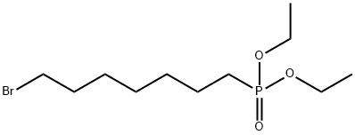 diethyl 7-bromoheptylphosphonate 구조식 이미지