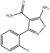 5-amino-3-(2-fluorophenyl)-1,2-oxazole-4-carboxamide Structure