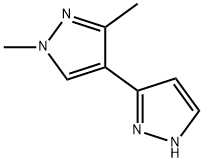 1,3-dimethyl-1H,1H-3,4-bipyrazole Structure