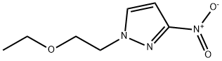 1-(2-ethoxyethyl)-3-nitro-1H-pyrazole 구조식 이미지