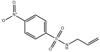 4-nitro-N-(prop-2-en-1-yl)benzenesulfonamide 구조식 이미지