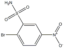 2-bromo-5-nitrobenzenesulfonamide 구조식 이미지