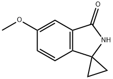 5'-methoxyspiro[cyclopropane-1,1'-isoindolin]-3'-one Structure