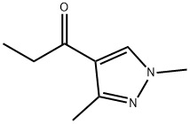 1-(1,3-dimethyl-1H-pyrazol-4-yl)propan-1-one 구조식 이미지