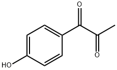 1,2-Propanedione,1-(4-hydroxyphenyl)- 구조식 이미지