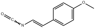 1-(2-Isocyanato-vinyl)-4-methoxy-benzene 구조식 이미지