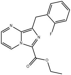 ethyl 8-(2-fluorobenzyl)imidazo[1,5-a]pyrimidine-6-carboxylate Structure