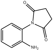 2,5-Pyrrolidinedione, 1-(2-aminophenyl)- 구조식 이미지