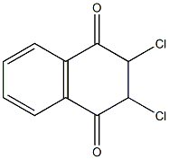 1,4-Naphthalenedione,2,3-dichloro-2,3-dihydro- Structure