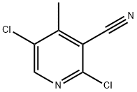 2,5-Dichloro-4-methyl-nicotinonitrile Structure