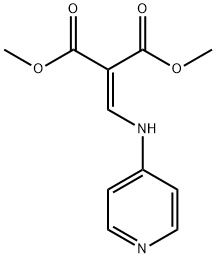 1,3-dimethyl 2-{[(pyridin-4-yl)amino]methylidene}propanedioate 구조식 이미지