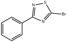 5-bromo-3-phenyl-1,2,4-thiadiazole 구조식 이미지