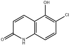 6-Chloro-5-hydroxy-2(1H)-quinolinone Structure