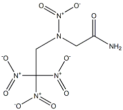 Acetamide,2-[nitro(2,2,2-trinitroethyl)amino]- 구조식 이미지