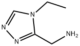 (4-ethyl-1,2,4-triazol-3-yl)methanamine 구조식 이미지