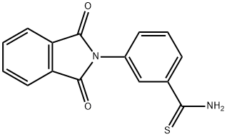 3-(1,3-dioxo-2,3-dihydro-1H-isoindol-2-yl)benzene-1-carbothioamide 구조식 이미지