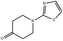 1-(thiazol-2-yl)piperidin-4-one 구조식 이미지