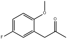 1-(5-fluoro-2-methoxyphenyl)propan-2-one 구조식 이미지