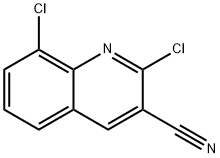 2,8-dichloroquinoline-3-carbonitrile Structure